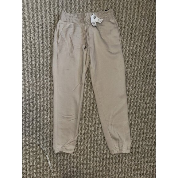 Abercrombie & Fitch Beige Sweatpants (NWT, Small) - Picture 1 of 4